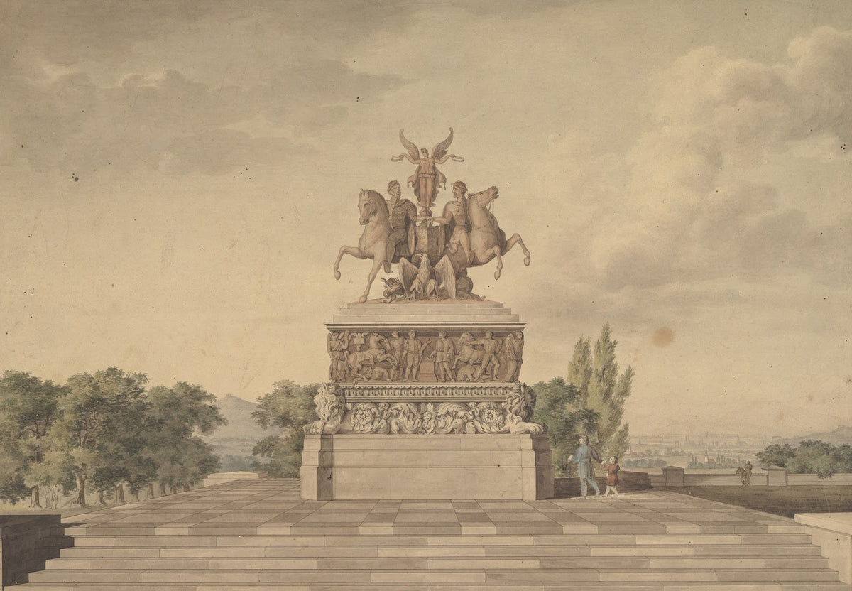 Design for a Monument of the Victory of Waterloo 1815