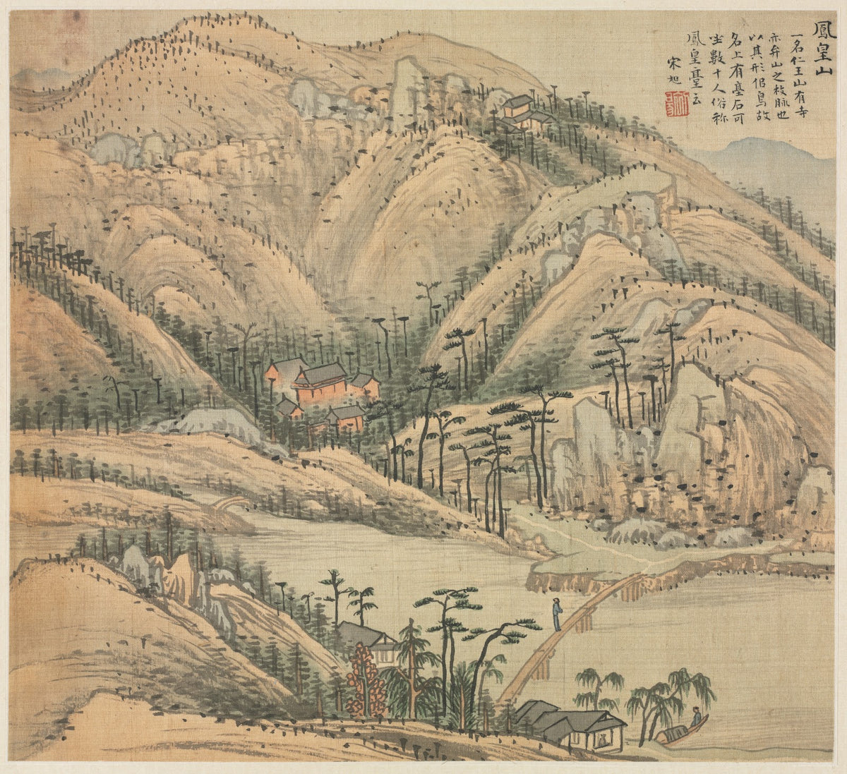 Mt Fenghuang Mt Phoenix c 1588