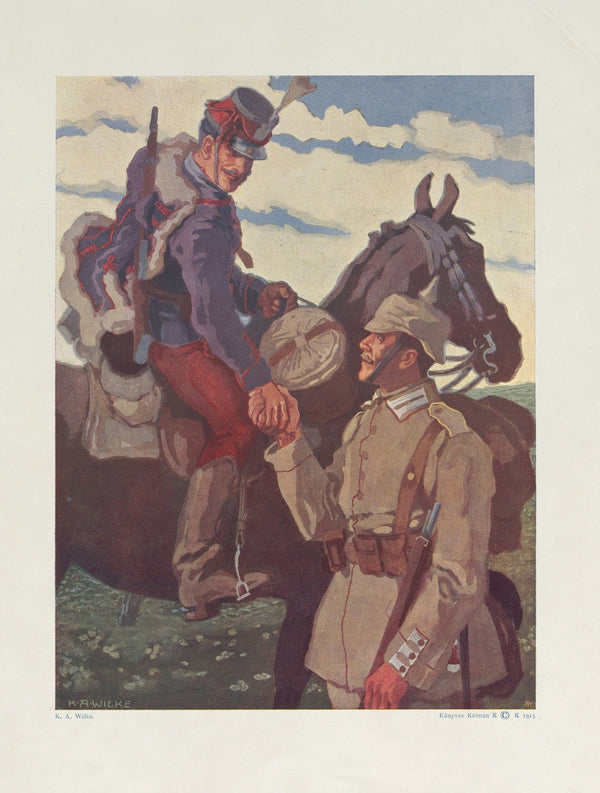 Die treuen Waffenbrüder 1915