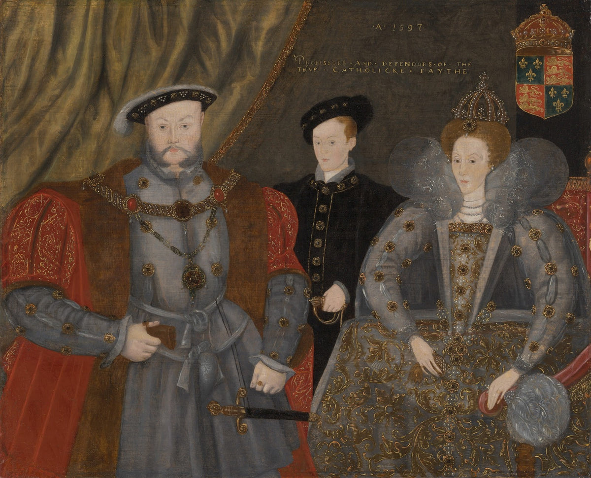 Henry VIII Elizabeth I and Edward VI 1597