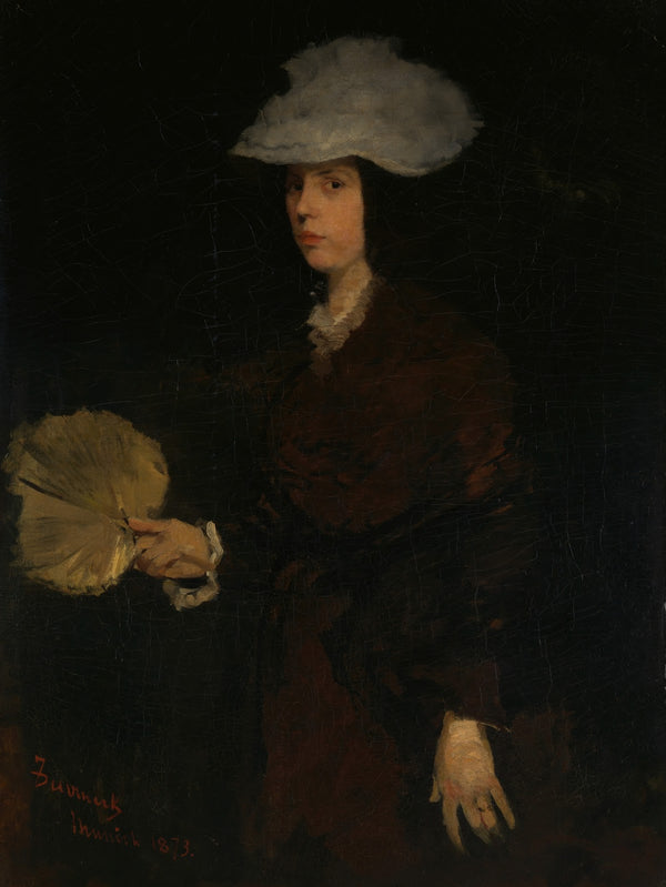 Lady with Fan 1873