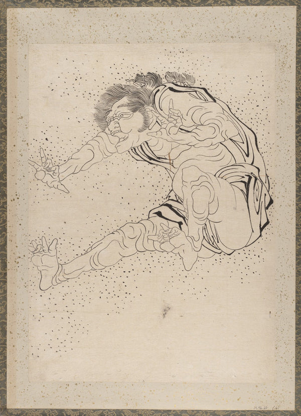 Album of Sketches by Katsushika Hokusai and His Disciples Pl16 19th century