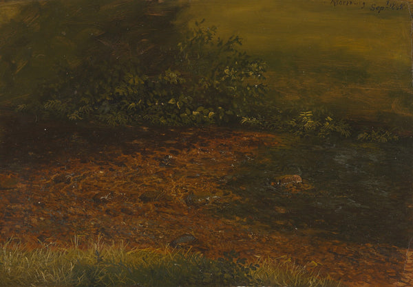 Woodland stream in the Catskills 1848