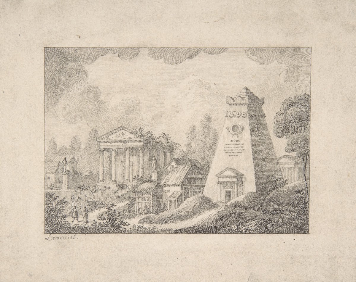 Architectural Fantasy 19th century