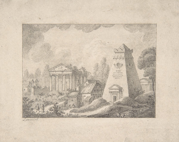 Architectural Fantasy 19th century