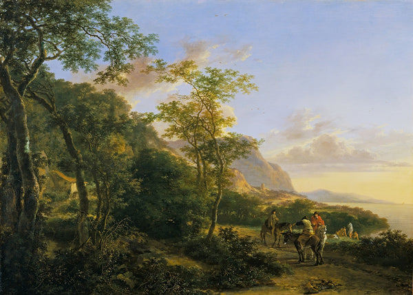 Italian Coast Scene c 1645