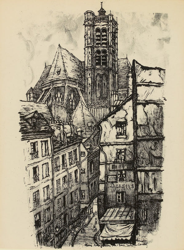 Rue Grenier sur lEau 1921