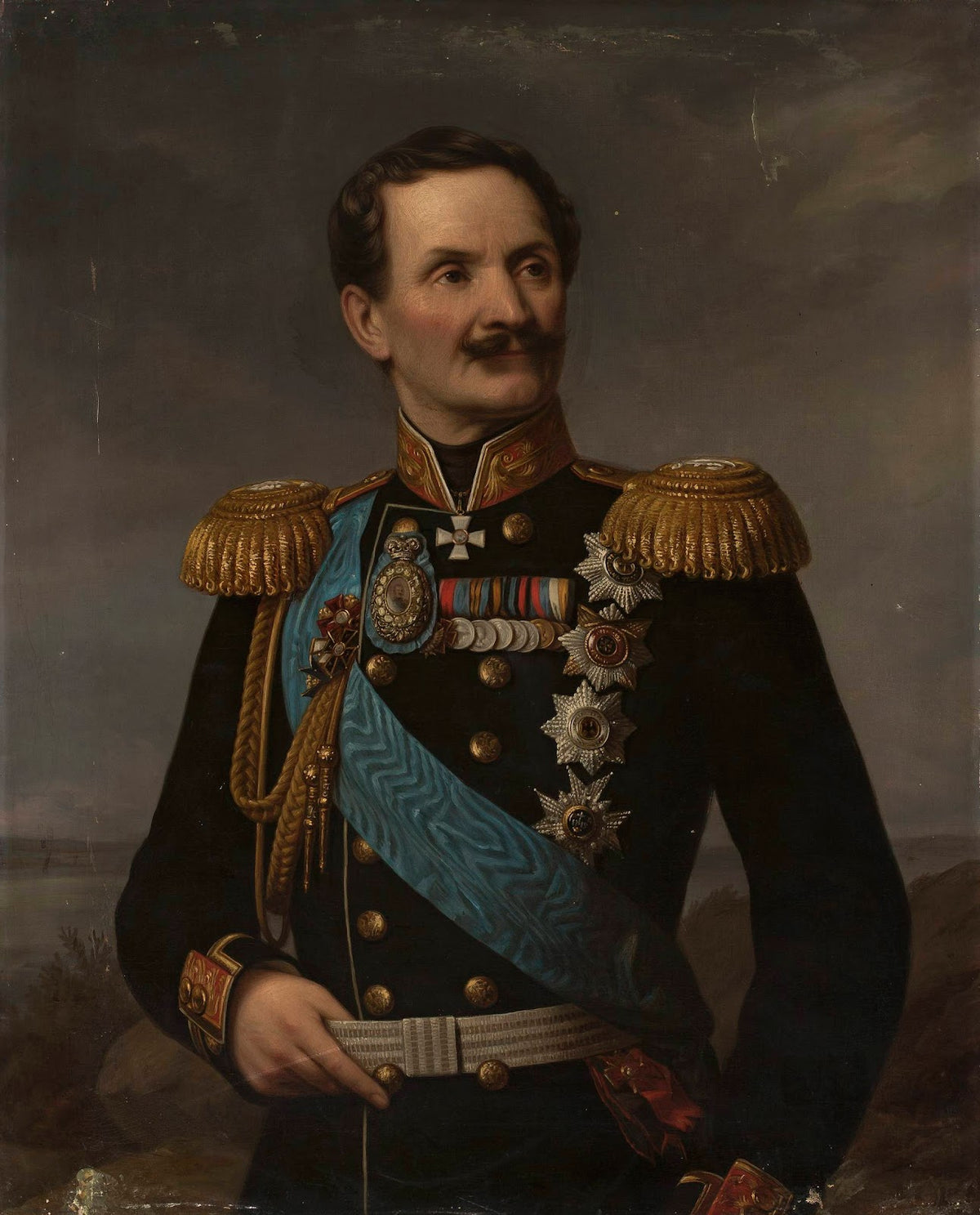 Portrait of Friedrich Berg 1868