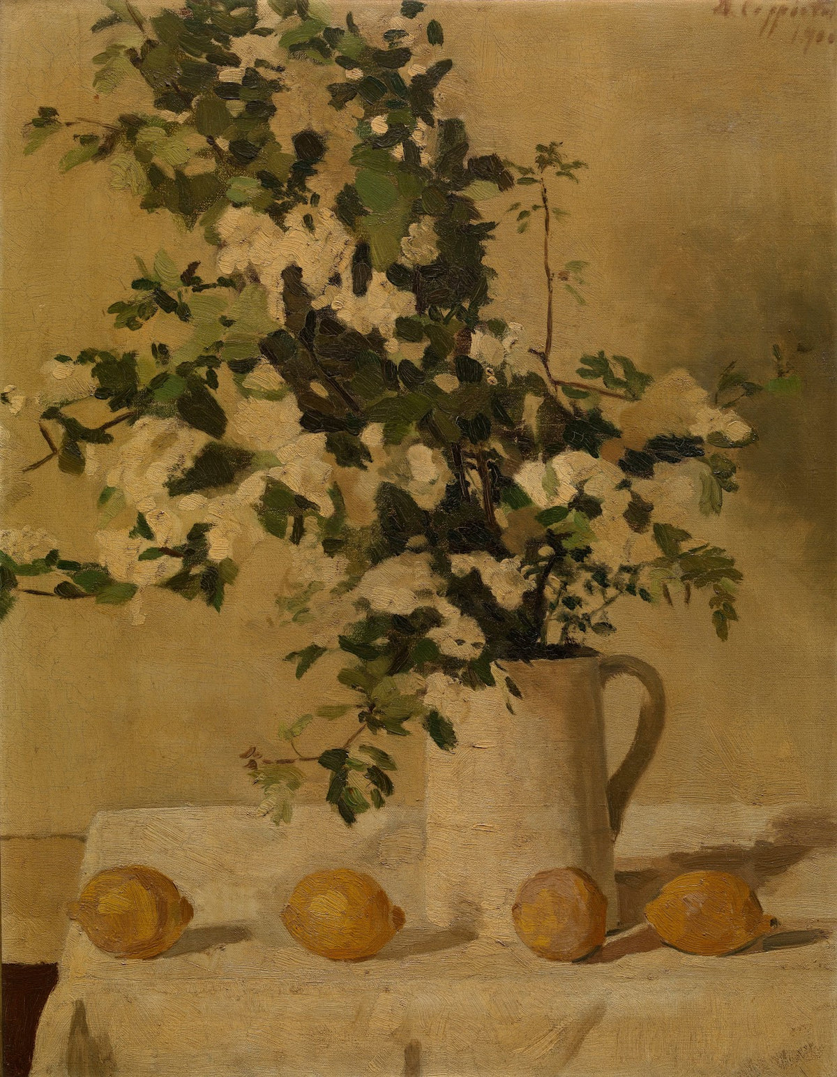 Flowers and Lemons 1900