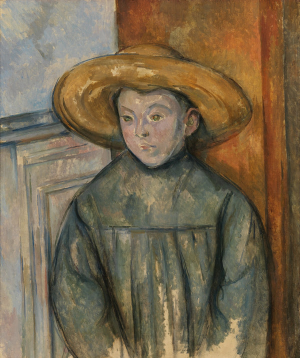 Boy With a Straw Hat 1896