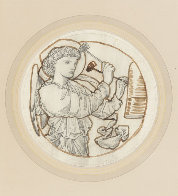 Angel Playing on Bells