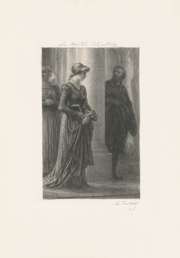 Les maîtres chanteurs de Nuremberg Acte Ire Rencontre de Walther et dEva 1905
