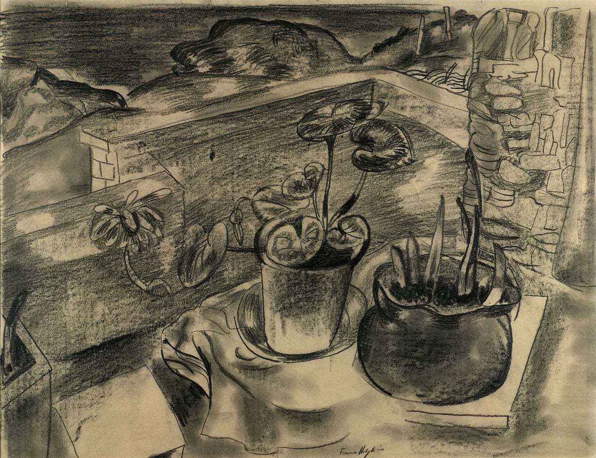 Still life in landscape Bodinnick Cornwall 1931 32