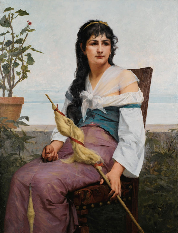 La Fileuse 1887