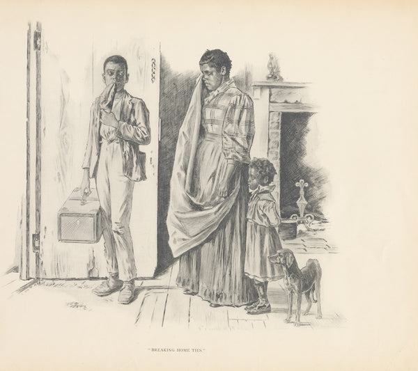 Breaking home ties 1899
