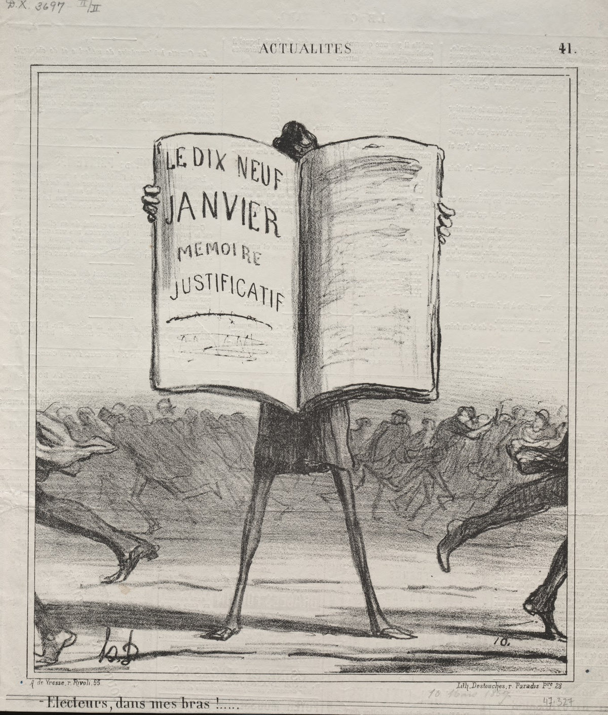 Voters into my arms 1869