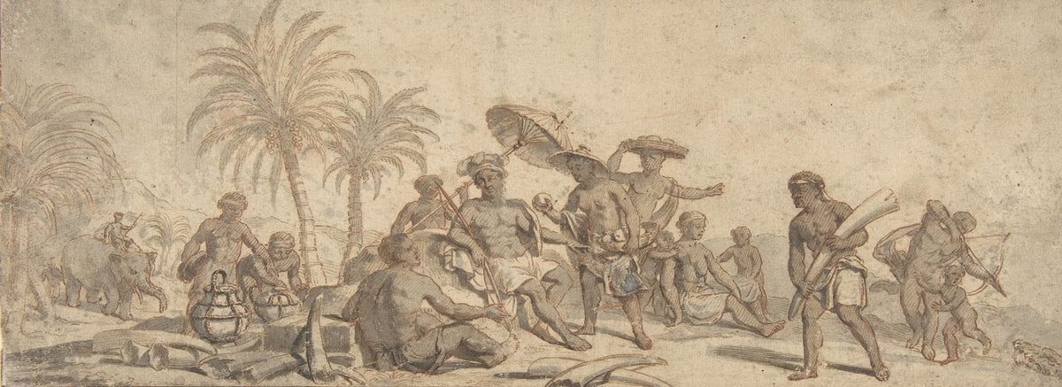 Scene of Africa early 17th century