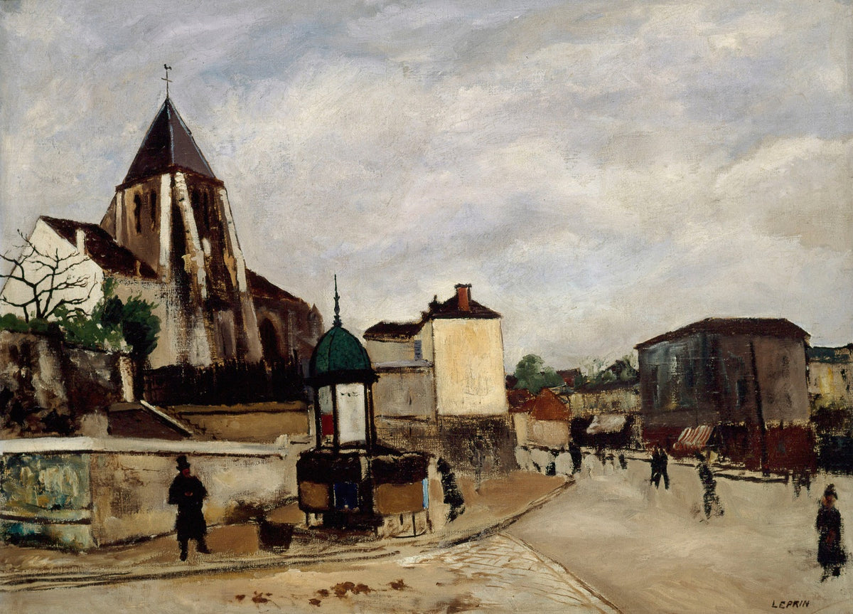 LÉglise Saint Germain de Charonne la place Saint Blaise et la rue de Bagnolet 19