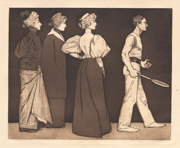 Tennis Players 1896