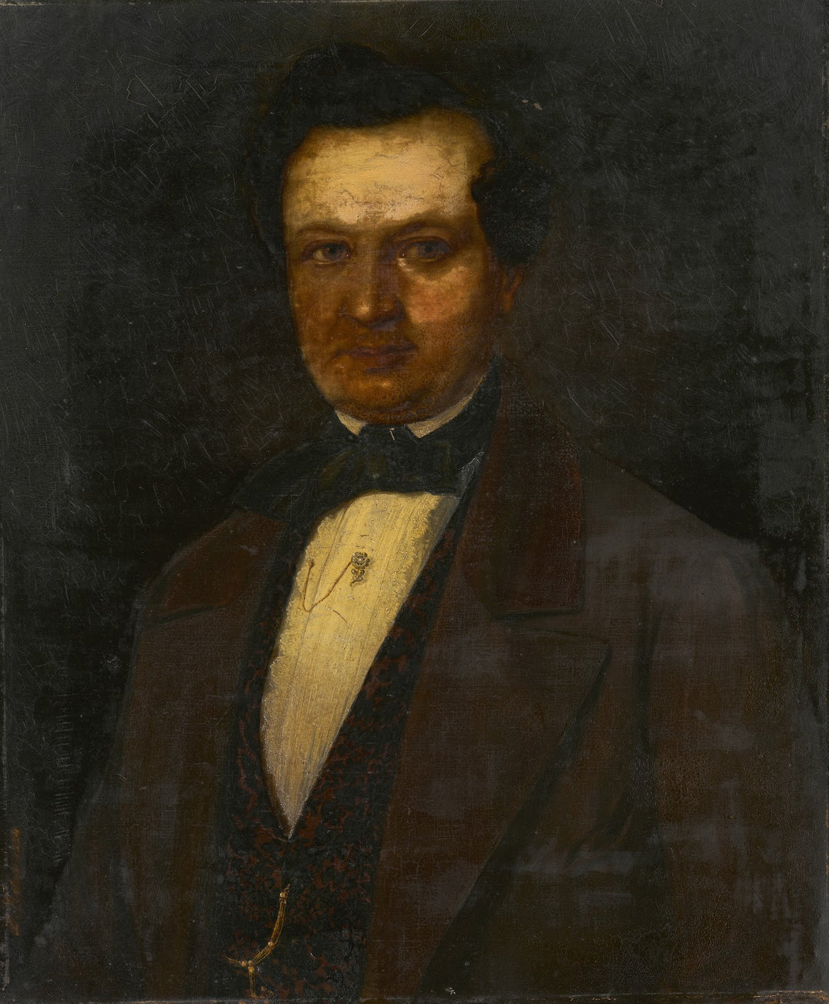 Bildnis des Freiburger Kaufmanns Heinrich Heydt 1854