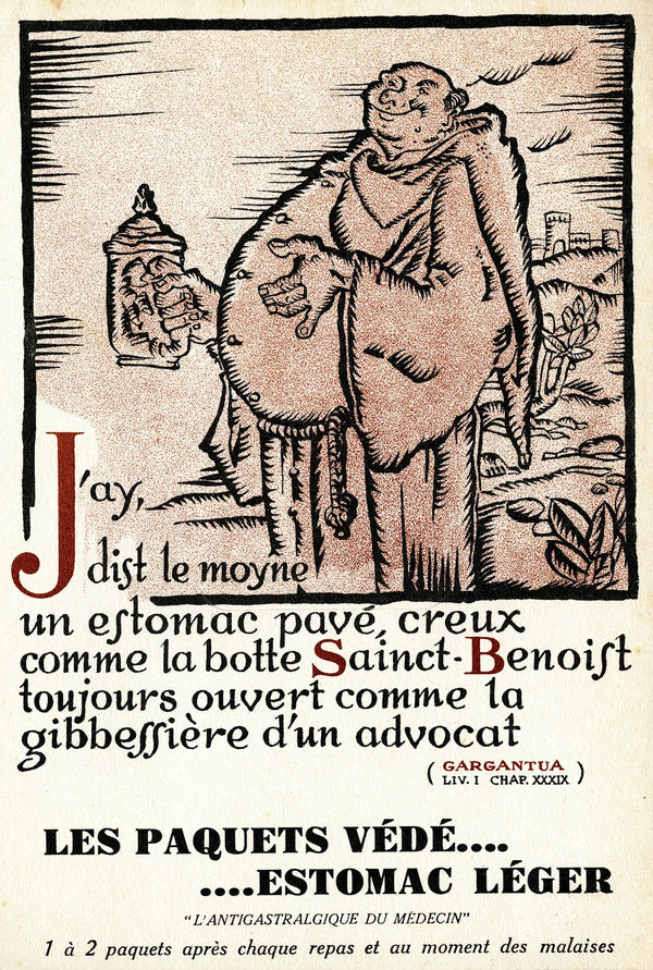 Les paquets Védé estomac léger