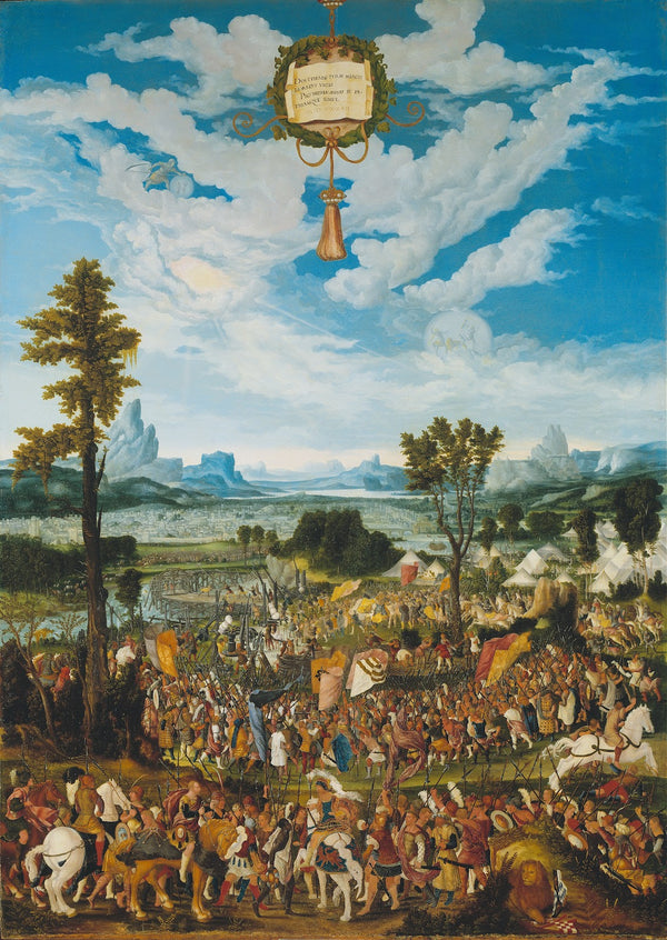 Horatius Cocles Stopping King Porsennas Army outside Rome