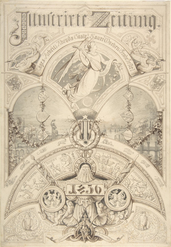 Title Page for Illustrirte Zeitung 1856 1856