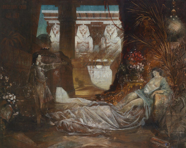 Ägyptische Szene 1885