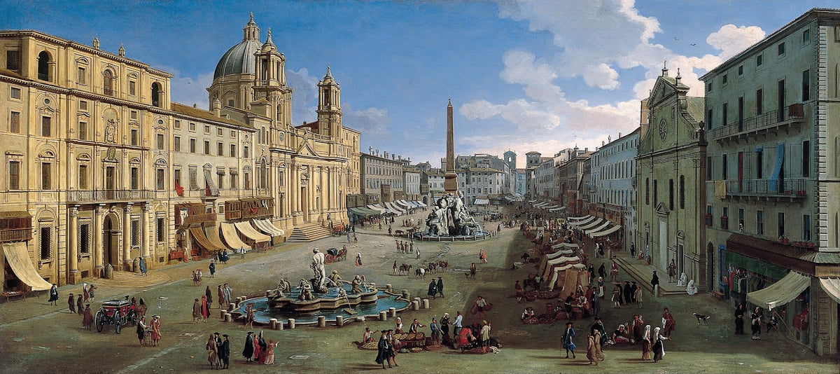 Piazza Navona Rome 1699