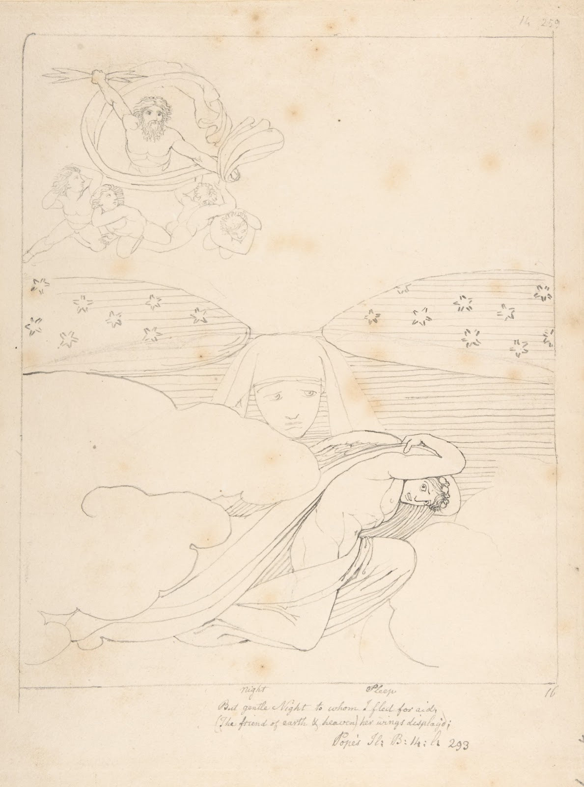 Sleep Escaping from the Wrath of Jupiter 1793