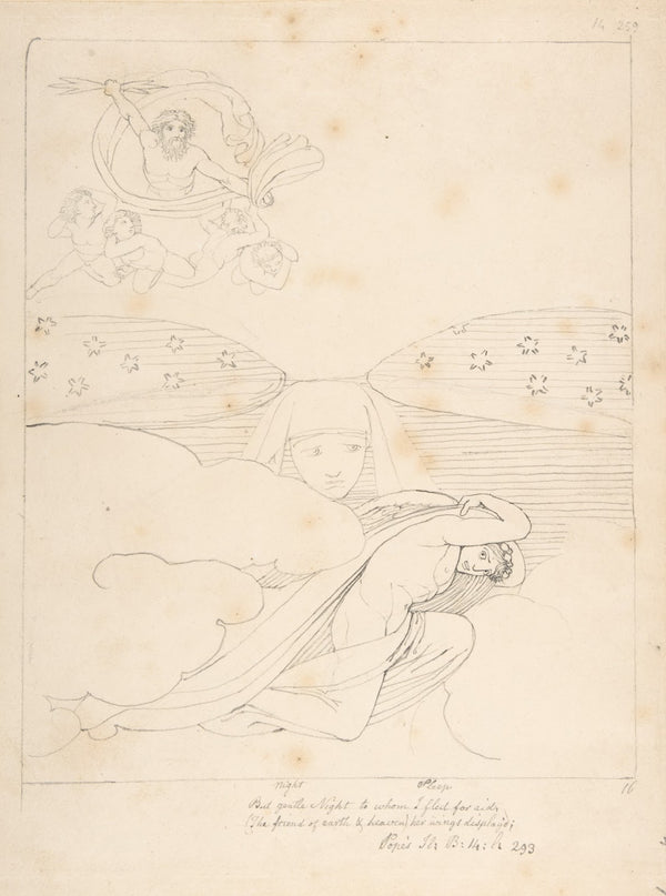 Sleep Escaping from the Wrath of Jupiter 1793