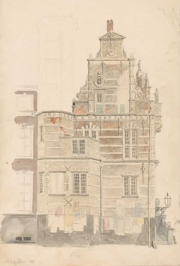 Stadhuis van Den Haag 1855