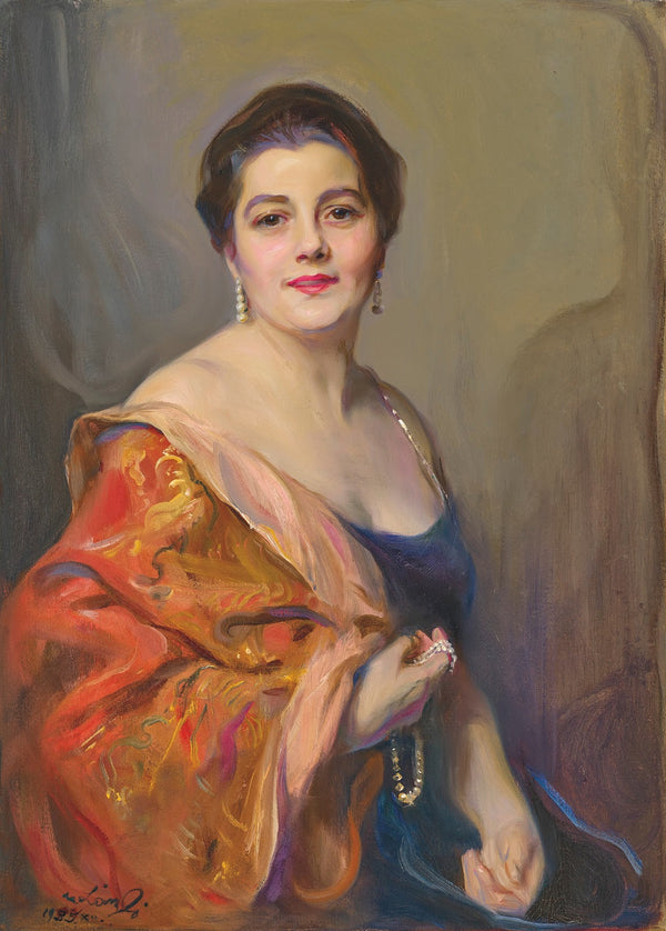 Portrait of Mrs Robert Celestin Guinness Dickie 1935