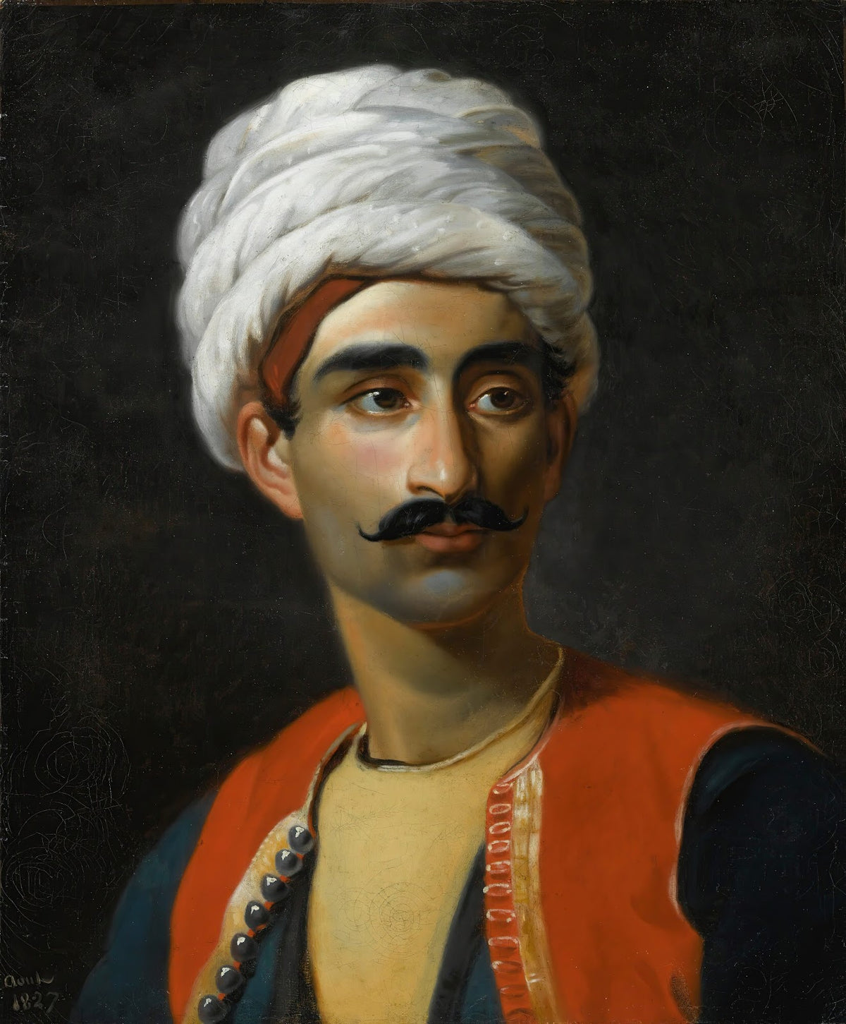 Portrait Of Hassan El Berberi 1827
