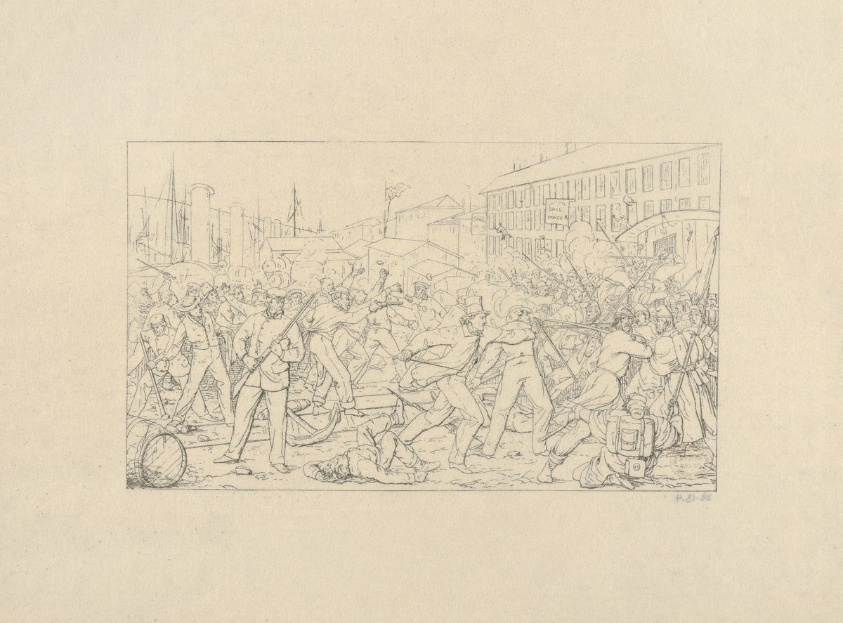 Battle in Baltimore April 19 1861 18611863