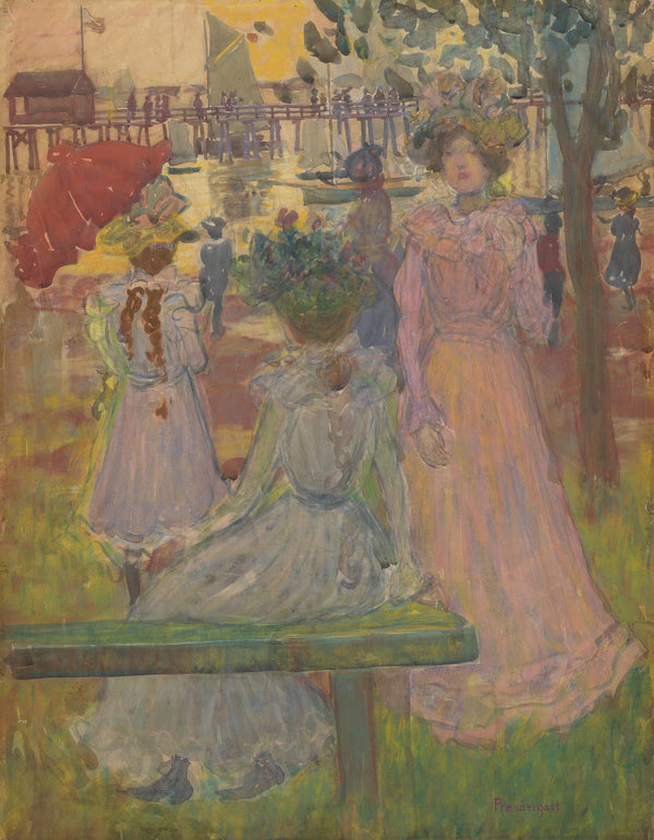 Late Afternoon Summer circa 19001905