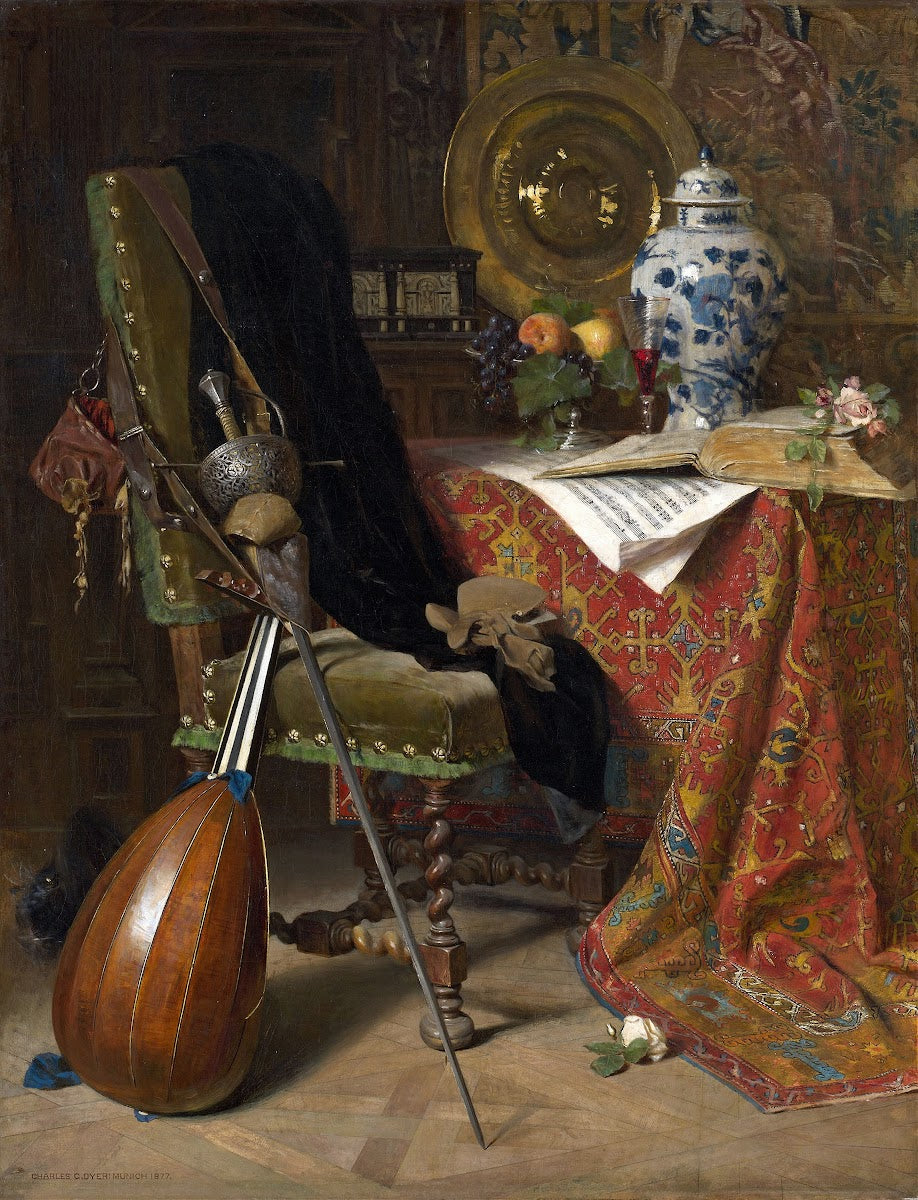 Seventeenth Century Interior 1877