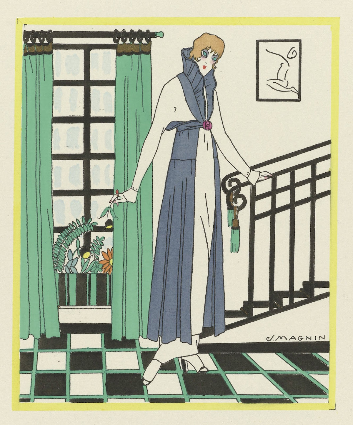Quel chapeau faut il mettre  Robe daprès midi de Doucet 1914