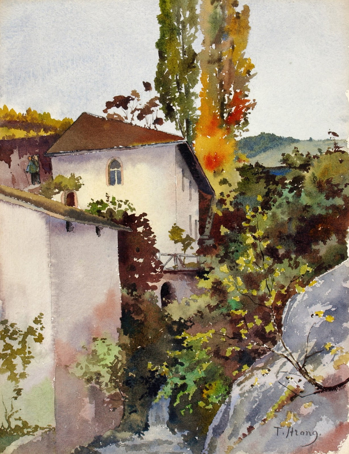 Between Lausanne and Vevey Above the Highway ca 1897 1913