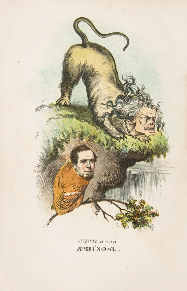 Catamaran and Speels Owl Charlotte Chushman and Joseph A Speel 1851
