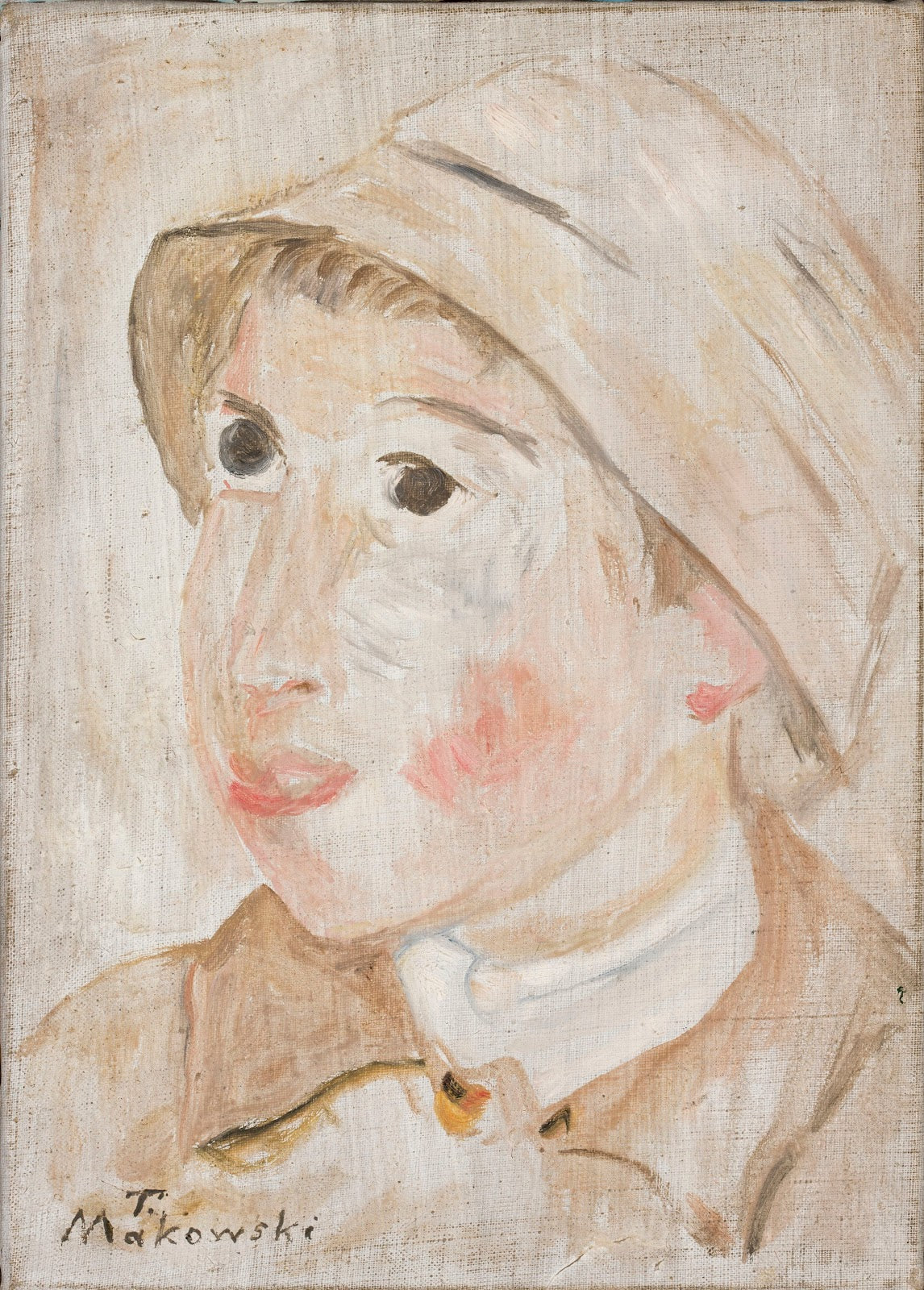Głowa chłopca w kapeluszu 1925