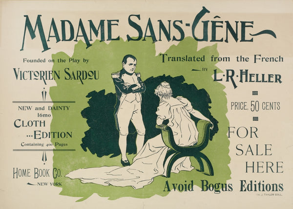 Madame Sans Gêne 1895 1911