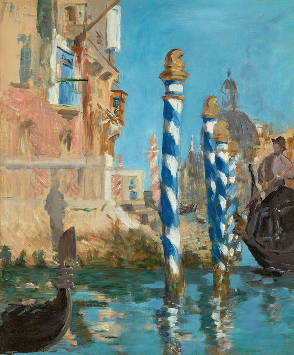 Le Grand Canal à Venise 1874