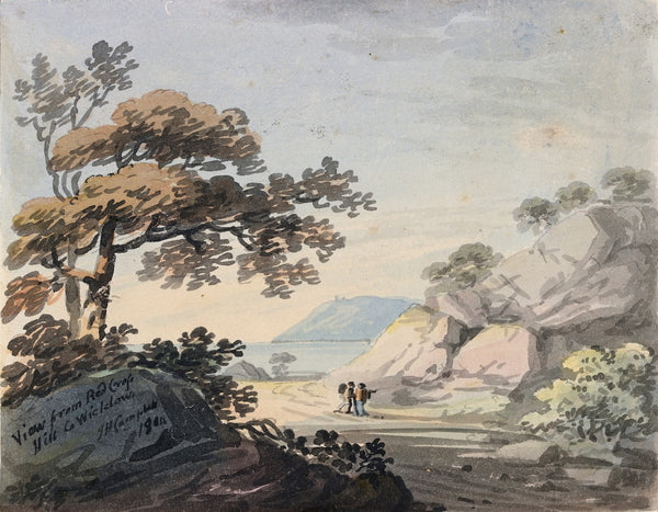 The View from Red Cross Hill County Wicklow 1804