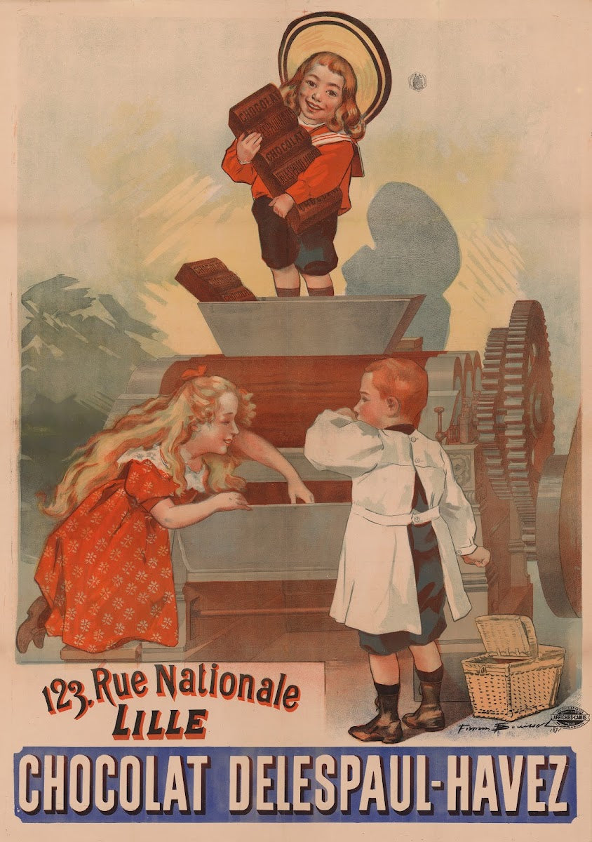 Chocolat Delespaul Havez 13 rue nationale Lille 1892
