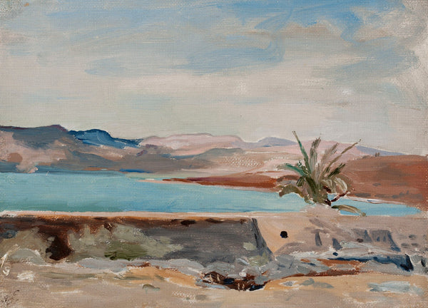 Capernaum on the Sea of Galilee From the journey to Palestine 1901