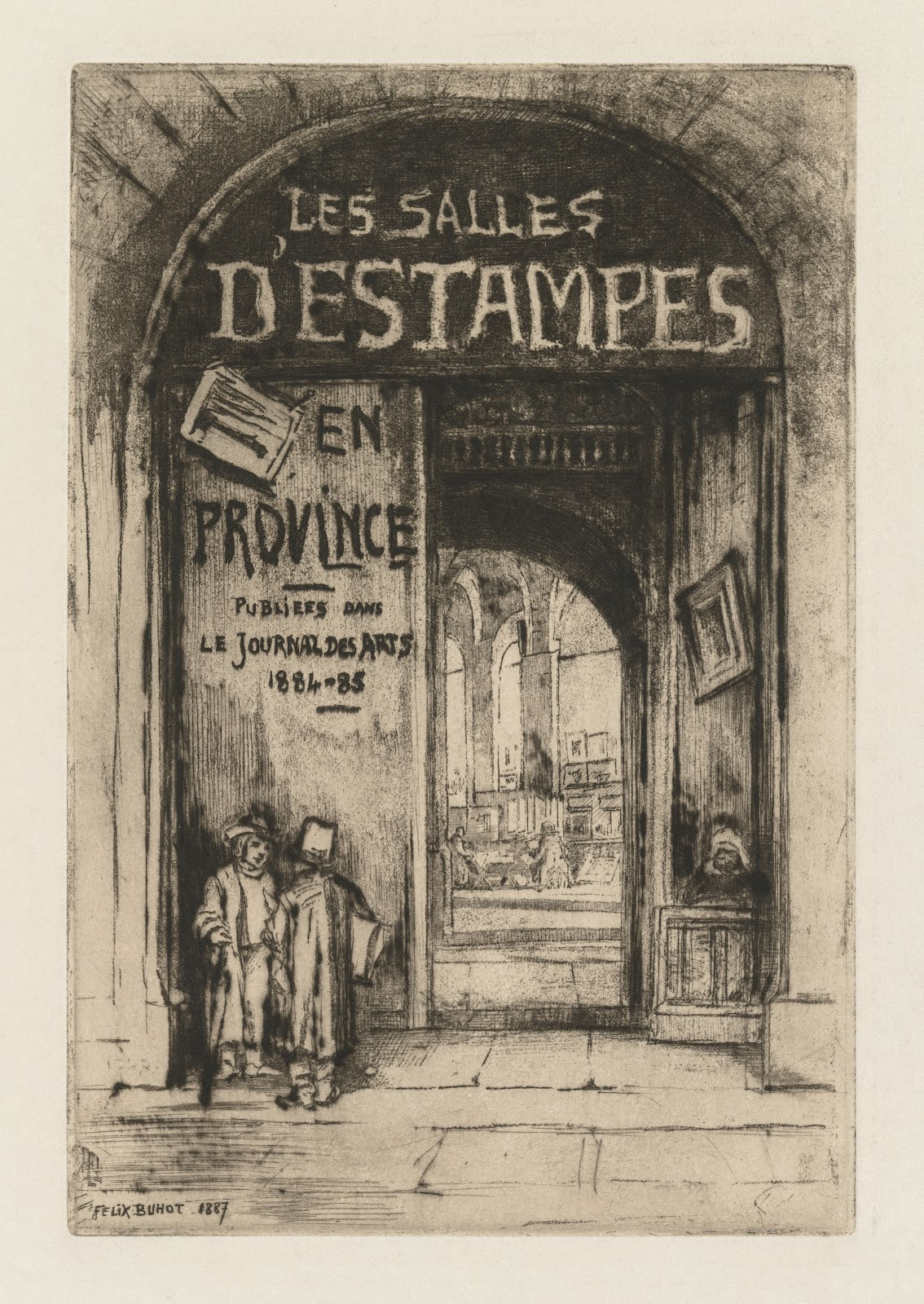 Les Salles dEstampes en Province 1877