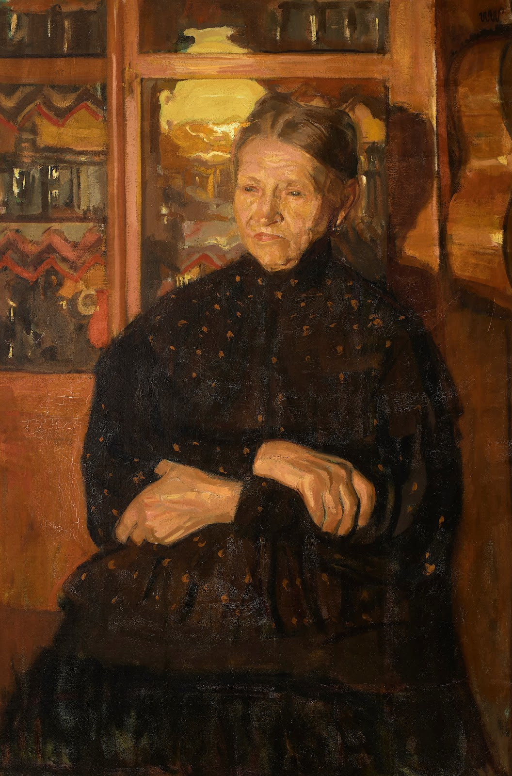 By Lightlamp  Portrait of Artists Aunt 1910