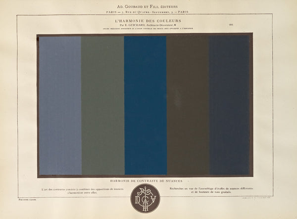 Lharmonie des couleurs  Pl073 1880