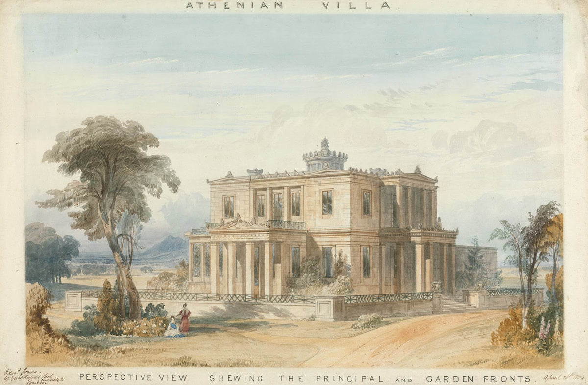 Design for an Athenian Villa 1834